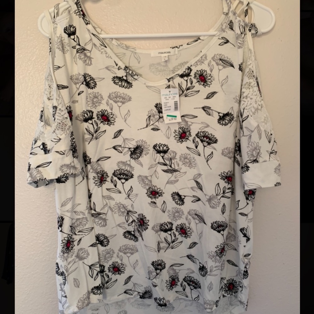 Off shoulder dressy top